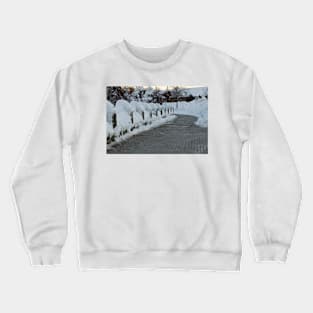 Frozen Path © Crewneck Sweatshirt